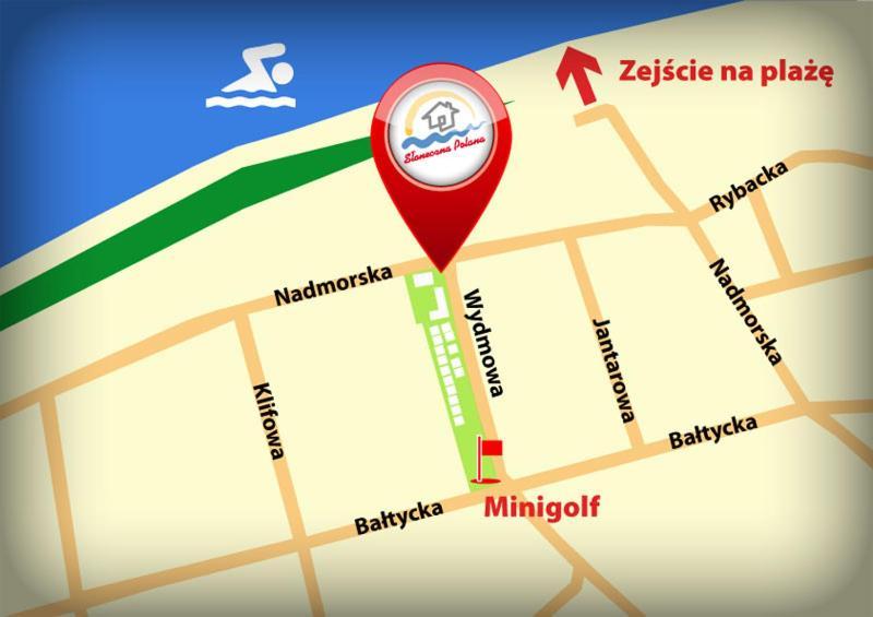 Domki Letniskowe "Sloneczna Polana" Jarosławiec Cameră foto